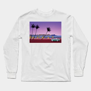 hiroshi nagai - Overview Pavement by Hiroshi Nagai Long Sleeve T-Shirt